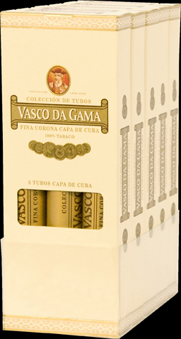 Vasco da Gama Fina Corona Capa de Oro. Блок на 5 пачек