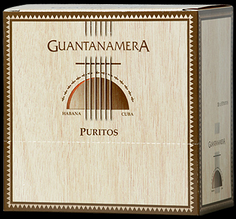 Guantanamera Purito. Коробка на 10 пачек сигарилл