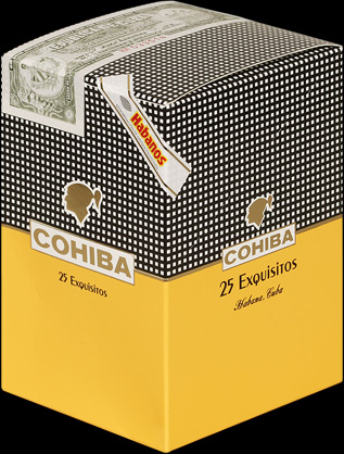 Cohiba Exquisitos. Коробка на 25 сигар