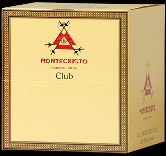 Montecristo Club. Коробка на 10 пачек сигарилл