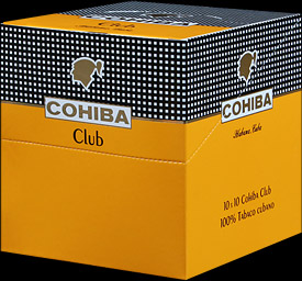 Cohiba Club. Блок на 10 пачек сигарилл