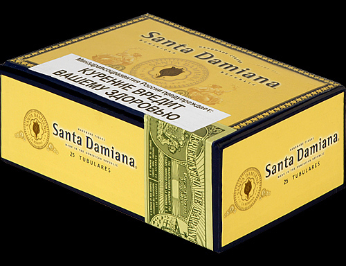Santa Damiana Tubulares. Коробка на 25 сигар