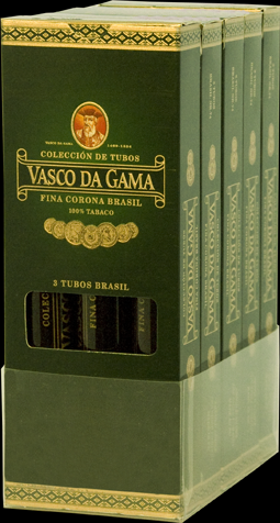 Vasco da Gama Fina Corona Brasil. Блок на 5 пачек