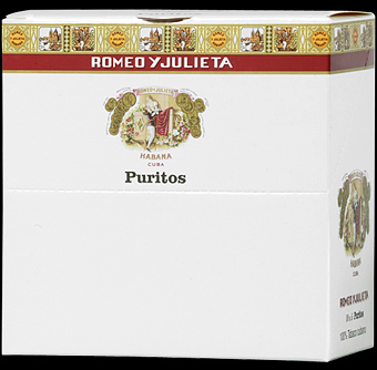 Romeo Y Julieta Purito. Коробка на 10 пачек сигарилл