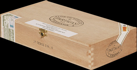 Partagas Serie D No.4. Коробка на 25 сигар