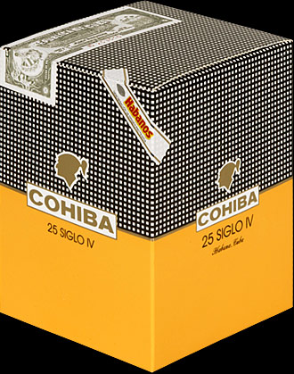 Cohiba Siglo IV. Коробка на 25 сигар