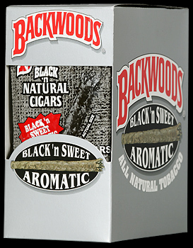 Backwoods Black&Sweet. Коробка на 8 пачек сигарилл