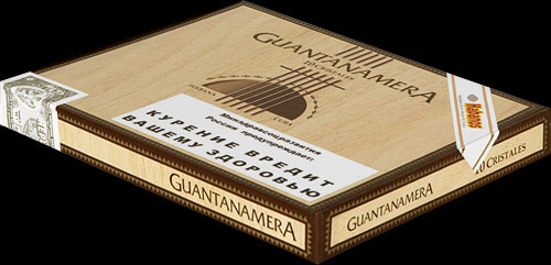 Guantanamera Cristales. Коробка на 10 сигар