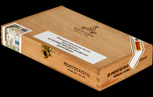 Montecristo Edmundo. Коробка на 10 сигар