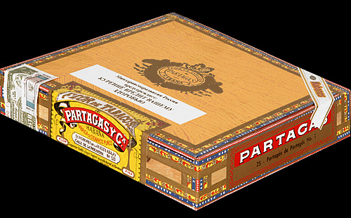 Partagas No. 1. Коробка на 25 сигар