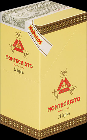 Montecristo Joyitas. Коробка на 25 сигар
